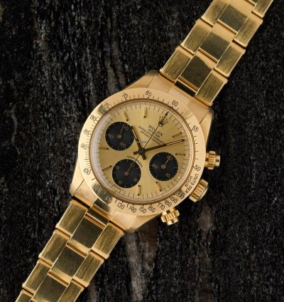 Rolex Daytona 6265 - 18k Yellow Gold - Champagne Dial - Excellent Condition - Rolex Warranty