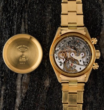 Rolex Daytona 6265 - 18k Yellow Gold - Champagne Dial - Excellent Condition - Rolex Warranty