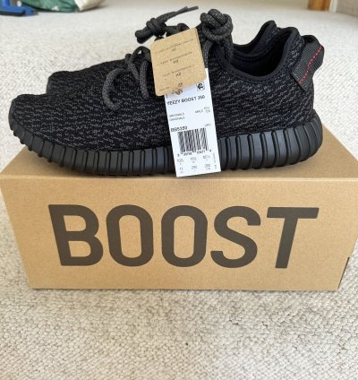 Adidas Yeezy Boost 350 Low Pirate Black Mens Size 11