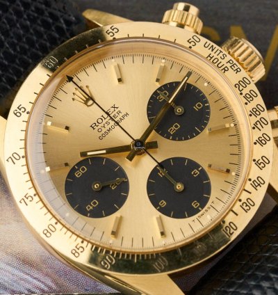 Rolex Daytona 6265 - First Series - 3 Lines Dial - Millerighe Pushers - Unpolished