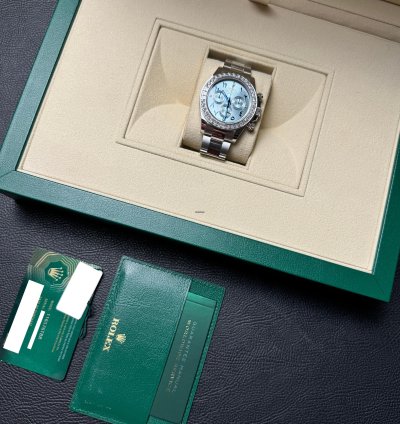 Rolex Daytona Arabic In Platinum Diamond 116576tbr