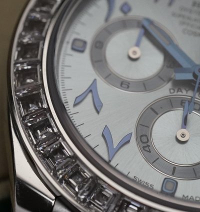 Rolex Daytona Arabic In Platinum Diamond 116576tbr