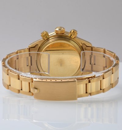 Rolex Daytona Cosmograph 6263 Daytona Champagne Dial Yellow Gold 18kt Full Set 1985