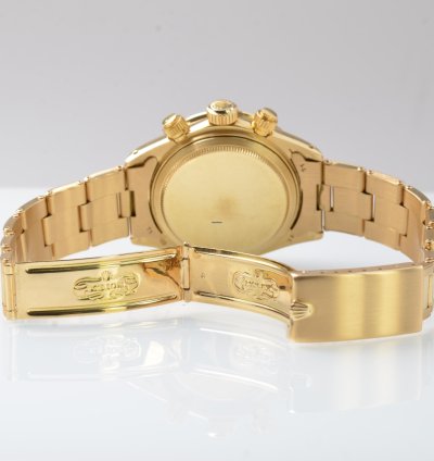 Rolex Daytona Cosmograph 6263 Daytona Champagne Dial Yellow Gold 18kt Full Set 1985