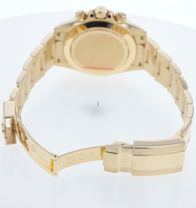 Rolex Daytona Cosmograph Daytona Gold 750 Nette Mit 24 Baguette Diamanten