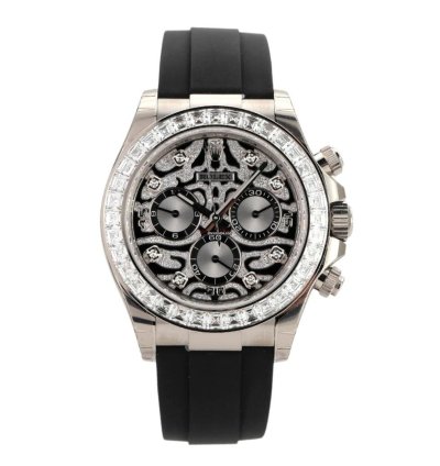 Rolex Daytona Cosmograph Daytona Wei Gold Oysterflex Ref 116589tbr Eye Of The Tiger Stickers