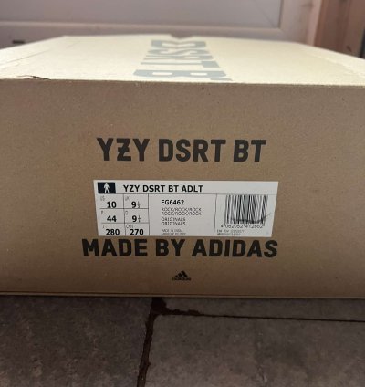 Adidas Yeezy Desert Boots Rock Deadstock