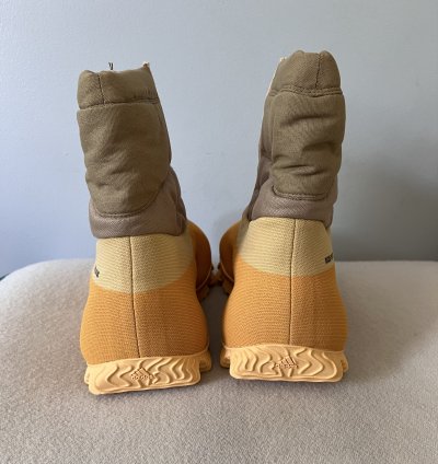 Adidas Yeezy Knit Rnr Boot In Sulfur