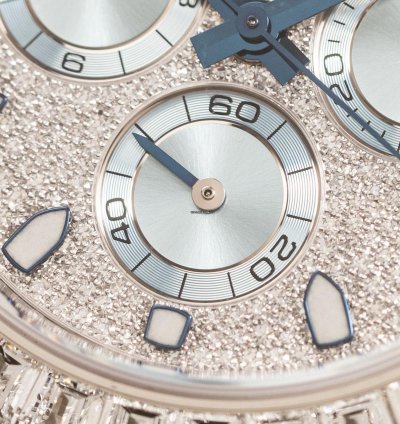 Rolex Daytona Cosmograph Ref 116576tbr 950 Platinum Diamond Setting On Bezel Dial Box Papers Bj-2015