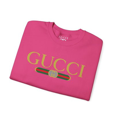 Gucci Gg Logo Heliconia Sweatshirt - Size Usa