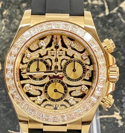 Rolex Daytona Eye Of The Tiger - 116588tbr - New