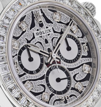 Rolex Daytona Eye Of The Tiger 116589tbr White Gold
