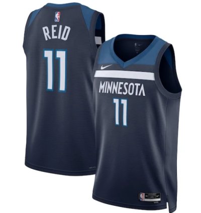 Naz Reid Minnesota Timberwolves Nike Unisex Swingman Jersey - Icon Edition - Navy