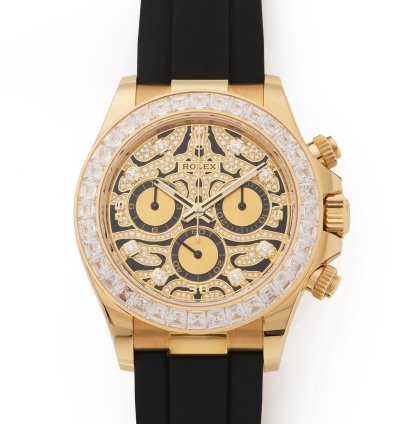 Rolex Daytona Eye Of The Tiger 18k Yellow Gold 116588tbr - Ats-w008208