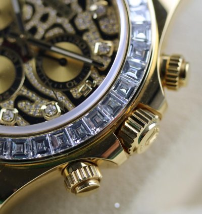 Rolex Daytona Eye Of The Tiger Baguette - Top Condition - Fullset - 2020