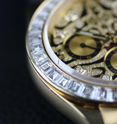 Rolex Daytona Eye Of The Tiger Baguette - Top Condition - Fullset - 2020