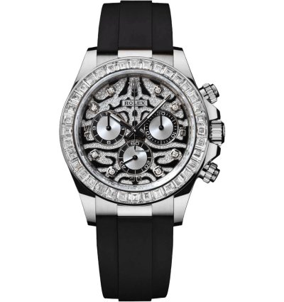 Rolex Daytona Eye Of The Tiger White Gold Oysterflex 116589tbr Unworn 2022