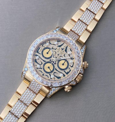 Rolex Daytona Eye Of The Tiger Yellow Gold 116598tbr
