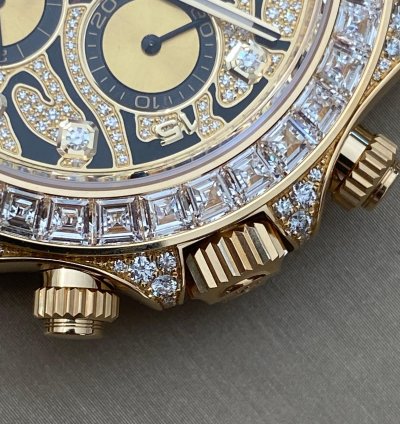Rolex Daytona Eye Of The Tiger Yellow Gold 116598tbr