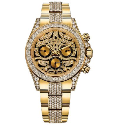 Rolex Daytona Eye Of The Tiger Yellow Gold Pave Bracelet 116598tbr Unworn 2022