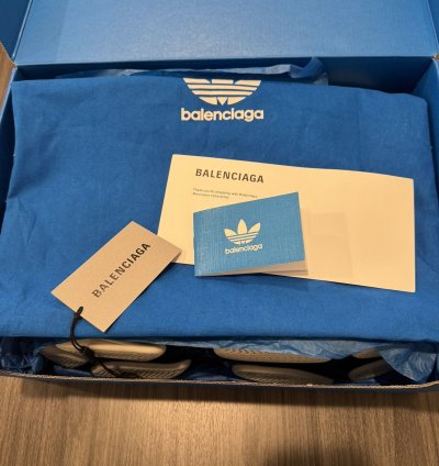 Balenciaga Adidas Triple White Black