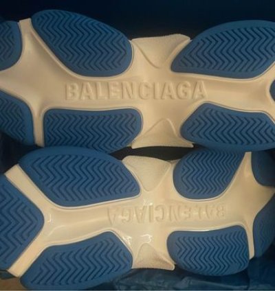 Balenciaga Adidas Triple White White Blue