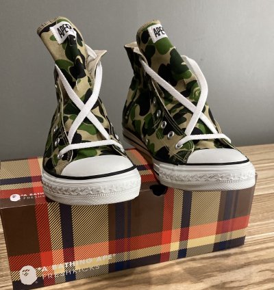 Bape Abc Camo Ape Sta Hi Green 12us