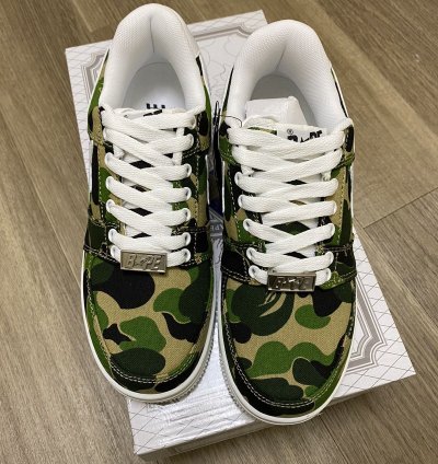 Bape Abc Camo Bapesta