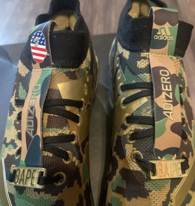 Bape Adidas Football Cleats