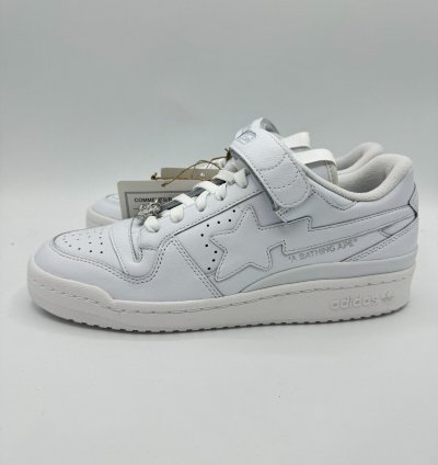 Bape Adidas Forum Triple White