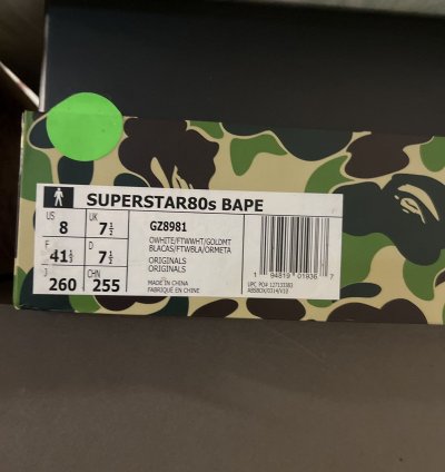 Bape Adidas Superstar