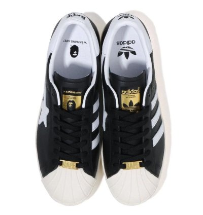 Bape Adidas Superstar 80s Bape Sneakers Shoes
