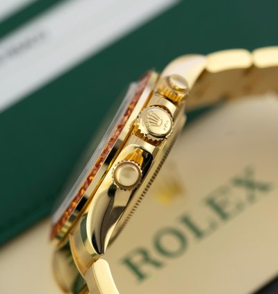 Rolex Daytona Orange Sapphire Saco