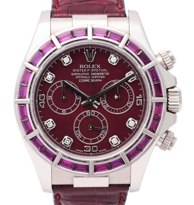Rolex Daytona Original Factory Rubies Grossular 116589salv