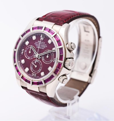 Rolex Daytona Original Factory Rubies Grossular 116589salv