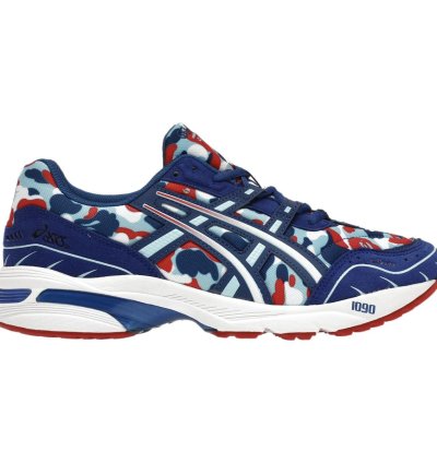 Bape Asics Gel-1090 France Camo 2021