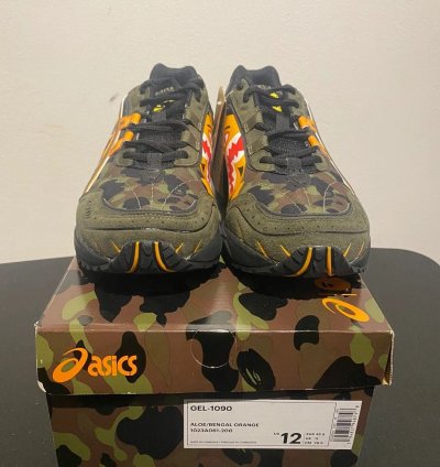 Bape Asics Gel-1090 Tiger Camo