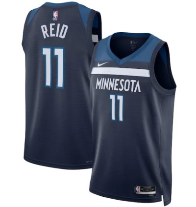 Naz Reid Minnesota Timberwolves Nike Unisex Swingman Jersey - Icon Edition - Navy