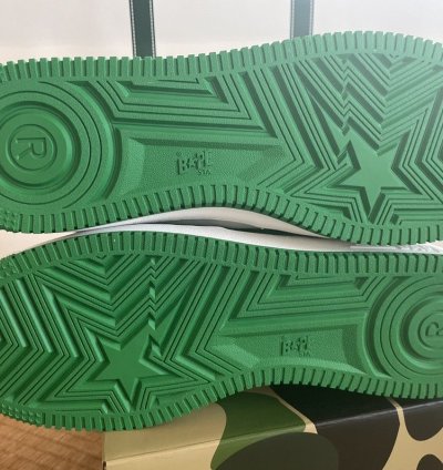 Bape Bape Sta Low Green 2022