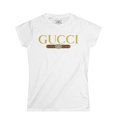 Gucci Gg Logo Women White T-shirt - Size Usa