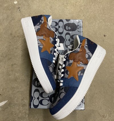 Bape Bapesta Coach