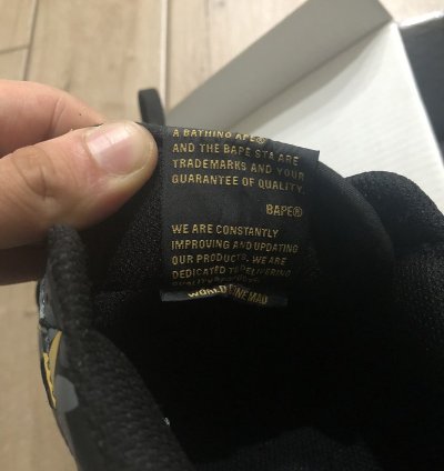 Bape Bapesta Madison Ave