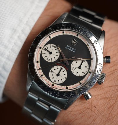 Rolex Daytona Paul Newman Black Dial Daytona Reference 6239