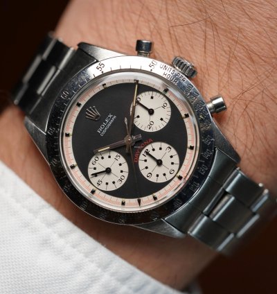 Rolex Daytona Paul Newman Black Dial Daytona Reference 6239