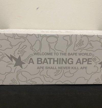 Bape Bapesta Solebox Light Grey
