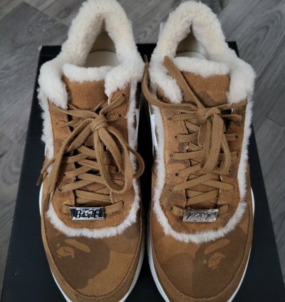 Bape Bapesta Ugg Sz 8 5 New