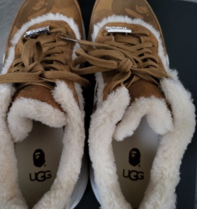 Bape Bapesta Ugg Sz 8 5 New