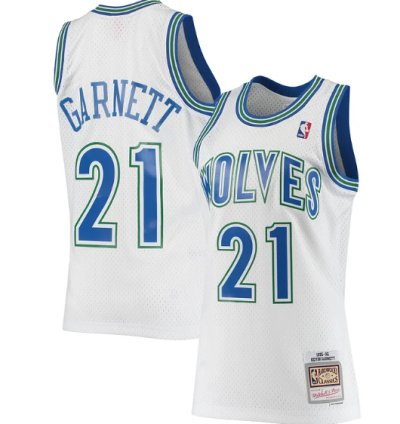 Kevin Garnett Minnesota Timberwolves Hardwood Classics Swingman Jersey - White