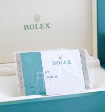 Rolex Daytona Platinum Baguette Ref 116576tbr