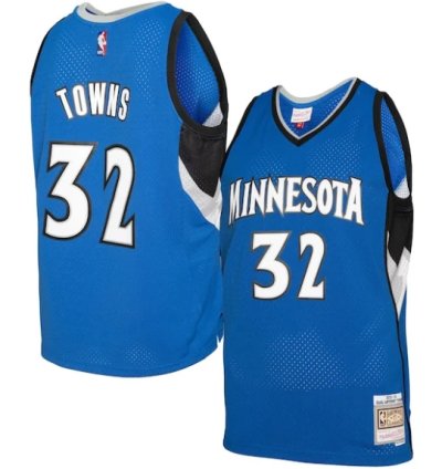 Karl-anthony Towns Minnesota Timberwolves 201516 Swingman Jersey - Blue